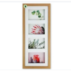 Frankie Me: Frankie & Me 4 Photo Frame - Dark Oak