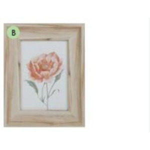 Frankie Me: Frankie & Me Standing Frame 5x7 - Light Oak Wood