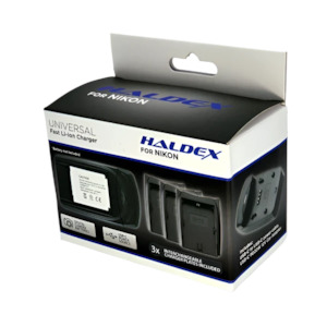 Chargers: Haldex 700 Nikon Battery Charger Kit - Type-C - Includes Wall and Car Charger