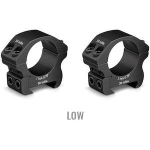Vortex PRO Series 1 Inch Rings Low