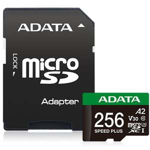 Adata 256gb Speed Plus Micro Sdxc Card