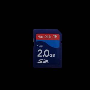 Data Storage: Sandisk 2gb SD Card