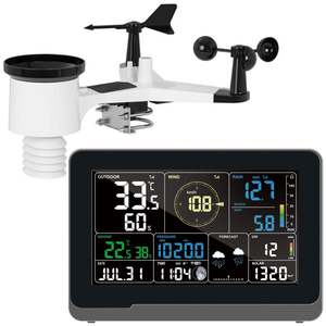 TESA WS3980C-PROv2 Professional 7.5" WIFI Weather Station w IOT Intelligent Linkage Control