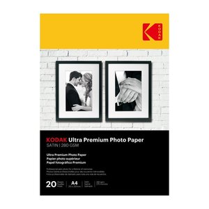 Kodak: Kodak Ultra Premium Photo Paper Satin 280gsm A4 20 Sheets