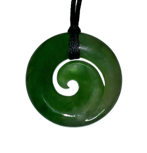 Products: Jade Koru Pendant 30mm