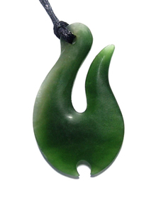 Products: Jade Matt Hook Pendant 36mm