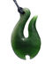 Jade Matt Hook Pendant 36mm