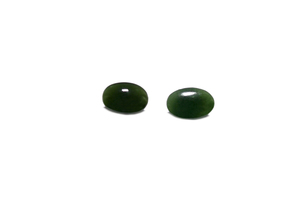 Products: Jade Oval Stud Earrings 6mm