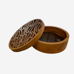 Beauty Accessories: Rimu Keepsake Box | Papa Huia -Puhoro