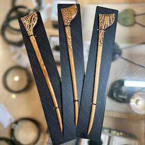 Beauty Accessories: Native Wood Hairpin