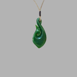 Te Wahi Pounamu Hei Matau (Hook) 57mm