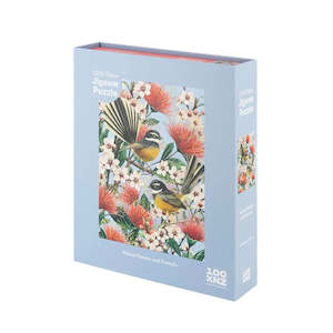 Native Flowers and Fantails Puzzle