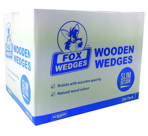 Products: Fox Wooden Wedges 200 Pack JA Fasteners