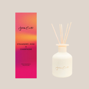 Diffusers: STRAWBERRY, ROSE & CHAMPAGNE REED DIFFUSER