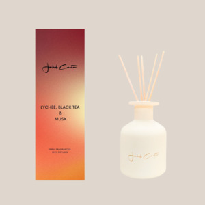Diffusers: LYCHEE, BLACK TEA & MUSK REED DIFFUSER