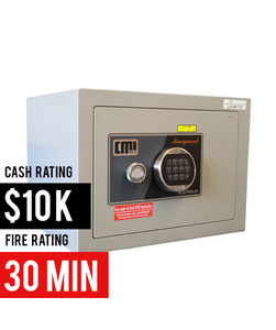 Products: CMI Miniguard 3 safe is one of a range of highly rated fire/burglary safes