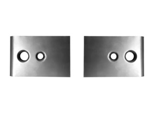 Rollcage: 2-Hole Roll Cage Cross Diagonal Bar Gusset Wrap - Pair