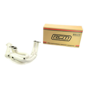 RCM WHITE CERAMIC COATED BRZ / GT86 STAINLESS STEEL TUBULAR EXHAUST MANIFOLD