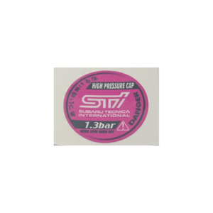 Stickers: STI Radiator Cap Stickers