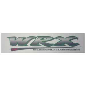 Stickers: WRX Type VIII+ STI GC8/GF8 Wagon and Sedan Mid Tailgate Stickers