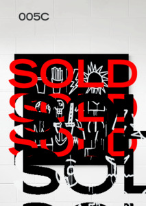 005 Ink on Canvas. 1200mm x 1200mm. - James Showler