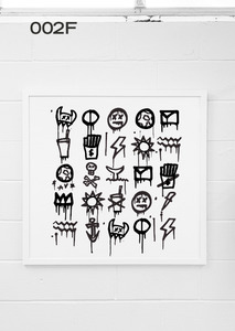 002F FRAMED PRINT. 840mm x 840mm. - James Showler