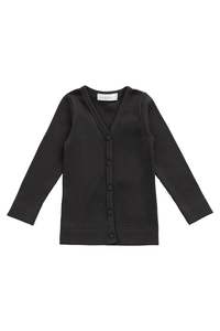 Organic Cotton Modal Cardigan - Bistre