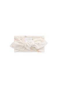 Hair Accessories: Organic Cotton Pointelle Headband - Sweet Magnolia Simple