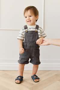 Overalls: Chase Short Overall - Atlantic