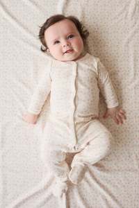 Onepieces: Organic Cotton Murphy Onepiece - Aries Mauve