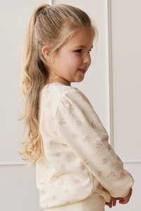 Organic Cotton Monroe Sweatshirt - Simone Egret