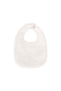 Accessories: Organic Cotton Bib - Posy Garden Pink