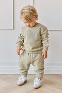 Organic Cotton Dominic Sweatshirt - Pampas Wildest