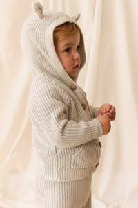 Knitwear Promo: OG Bear Knit - Light Grey Marle