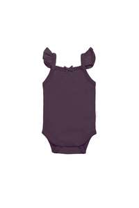 Bodysuits: Organic Cotton Bettina Bodysuit - Sugar Plum