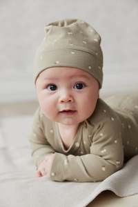 Accessories: Organic Cotton Reese Beanie - Apples Seneca Rock