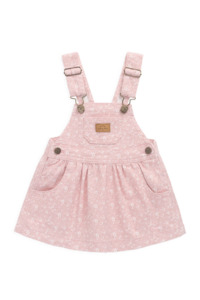 Norah Overall Dress-Paula Powder
