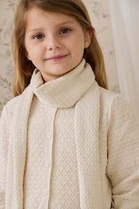 Clementine Scarf-Vanilla