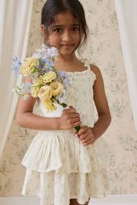 Organic Cotton Cosette Skirt-Justine Parchment