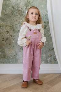 Blair Overall - Petite Heart Orchid