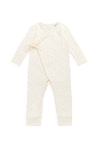 Organic Cotton Estelle Onepiece - Ditsy Cherries