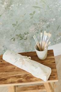 Accessories: Organic Cotton Murphy Wrap - Savannah Animals Tofu