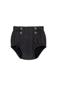 Organic Cotton Eliane Bloomer - Eclipse Grid
