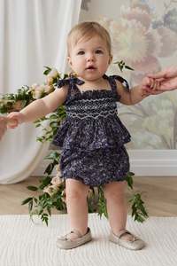 Organic Cotton Classic Bloomer - Violet Floral