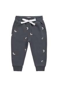 Organic Cotton Jalen Track Pant - Crescent Moon Icelandic