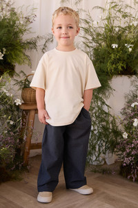 Pants Leggings: Organic Cotton Winslow Pant - Eclipse Grid