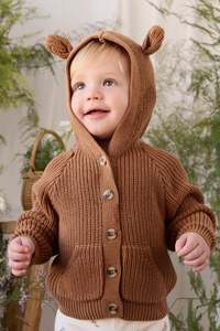 Bear Cardigan - Butterscotch