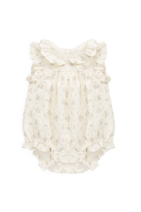 Organic Cotton Miley Playsuit - Justine Orchid
