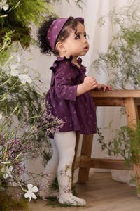 Organic Cotton Vivienne Playsuit - Dina Fig