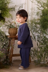 Baby Leggings Pants: Eugene Knitted Pant - Marine